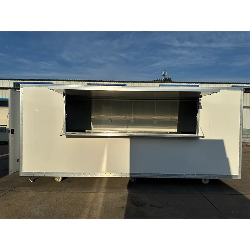 Περίπτερο βαρέως τύπου Steel Outdoor Street Food Kiosk